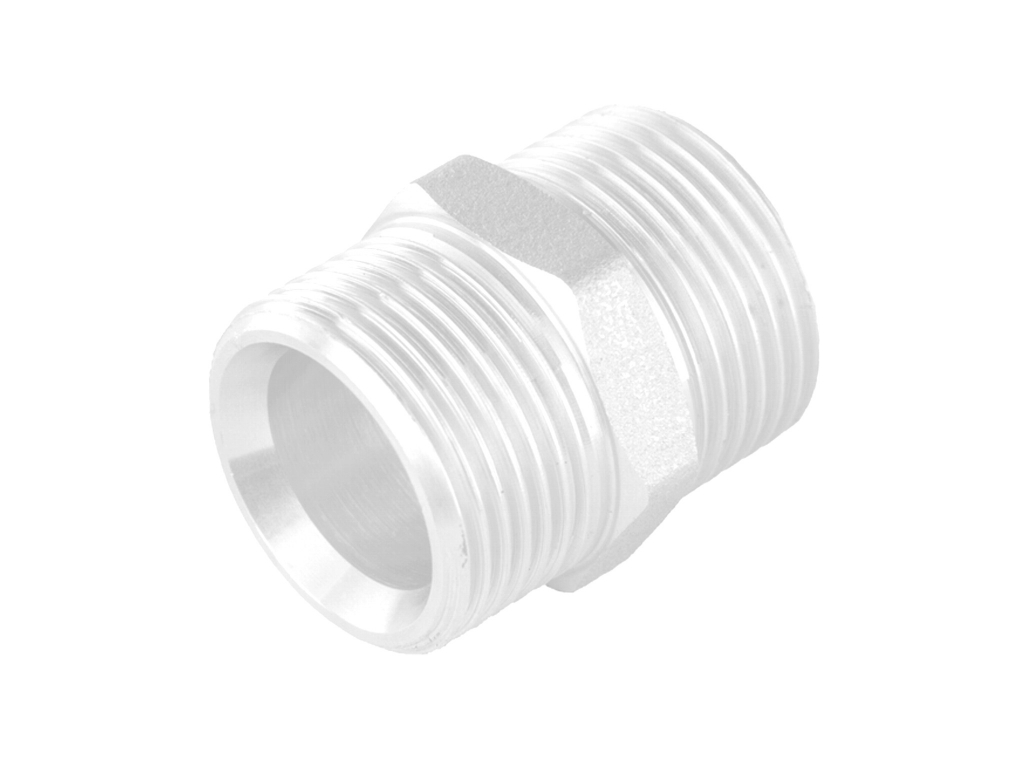 Basin connector - on both sides for 27 mm hole